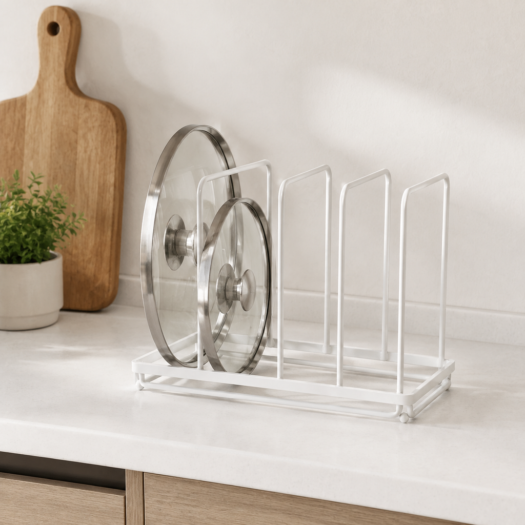 Support de Rangement Vertical pour Couvercles