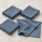 Lot de 4 Chiffons Microfibres Réutilisables