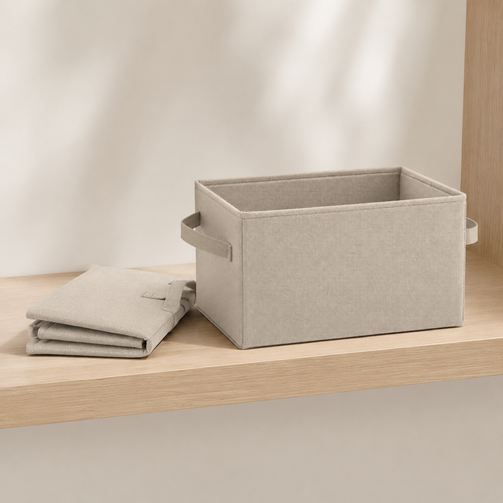 Panier de Rangement Pliable en Tissu
