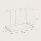 Support de Rangement Vertical pour Couvercles