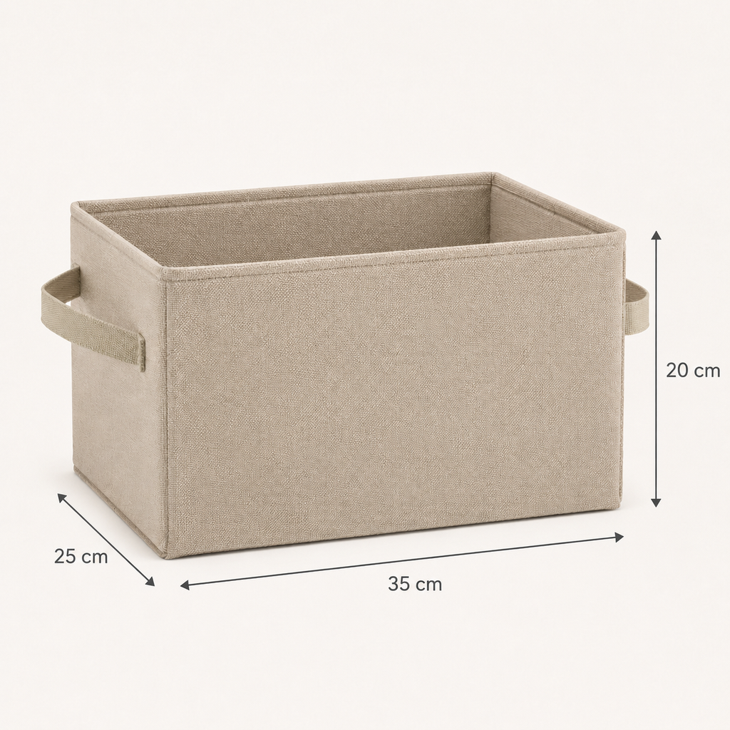 Panier de Rangement Pliable en Tissu