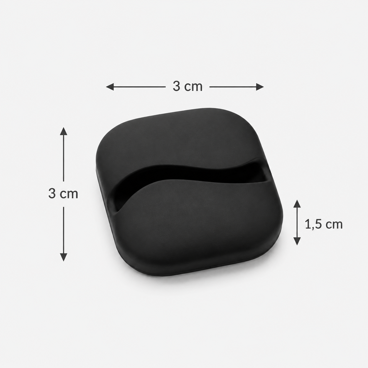 Range-Câbles de Bureau à Fixation Adhésive