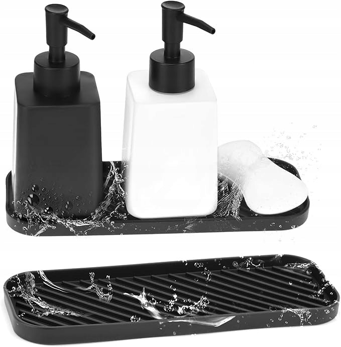 Silikonowy organizer WD43253 23,5x9x1,5 cm czarny
