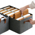 Organizer do szafy Zzato czarny 48x28 cm wysokość 20 cm
