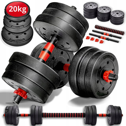 Hantel regulowany 2x10 kg bitumiczny
