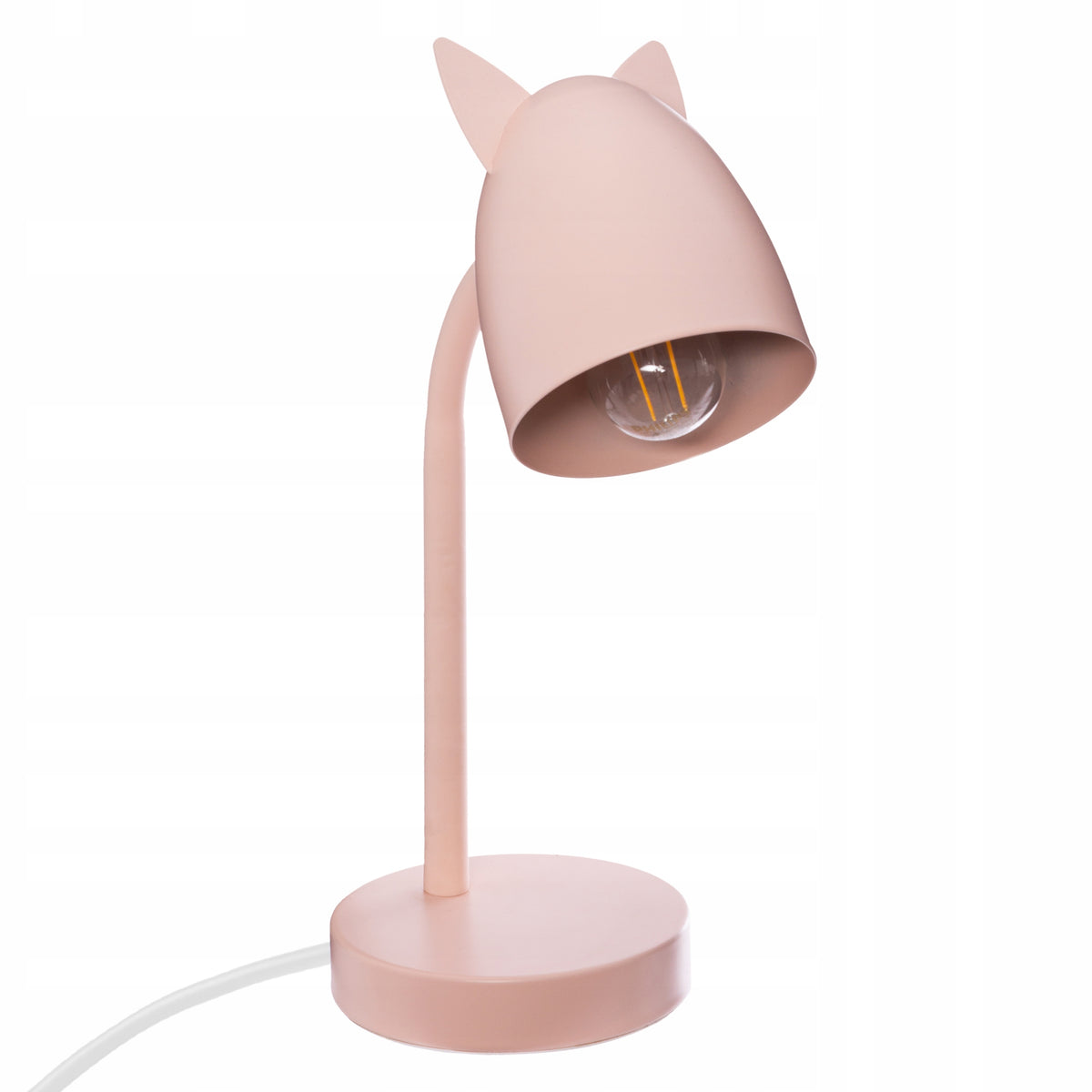 Lampka biurkowa Atmosphera Lampa Biurkowa różowy moc do 25 W