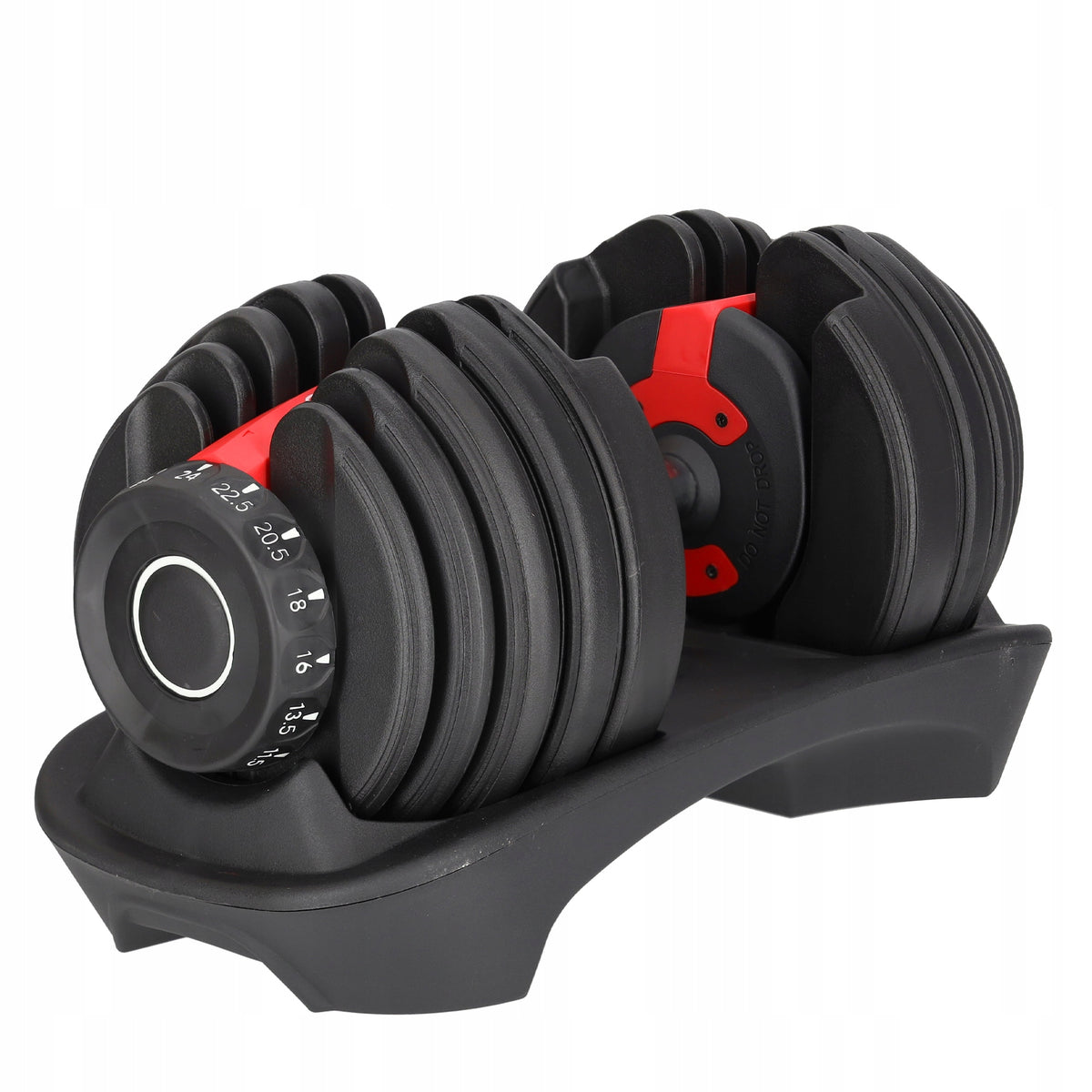 Hantle żeliwne regulowane 4FIZJO 1x 24 kg